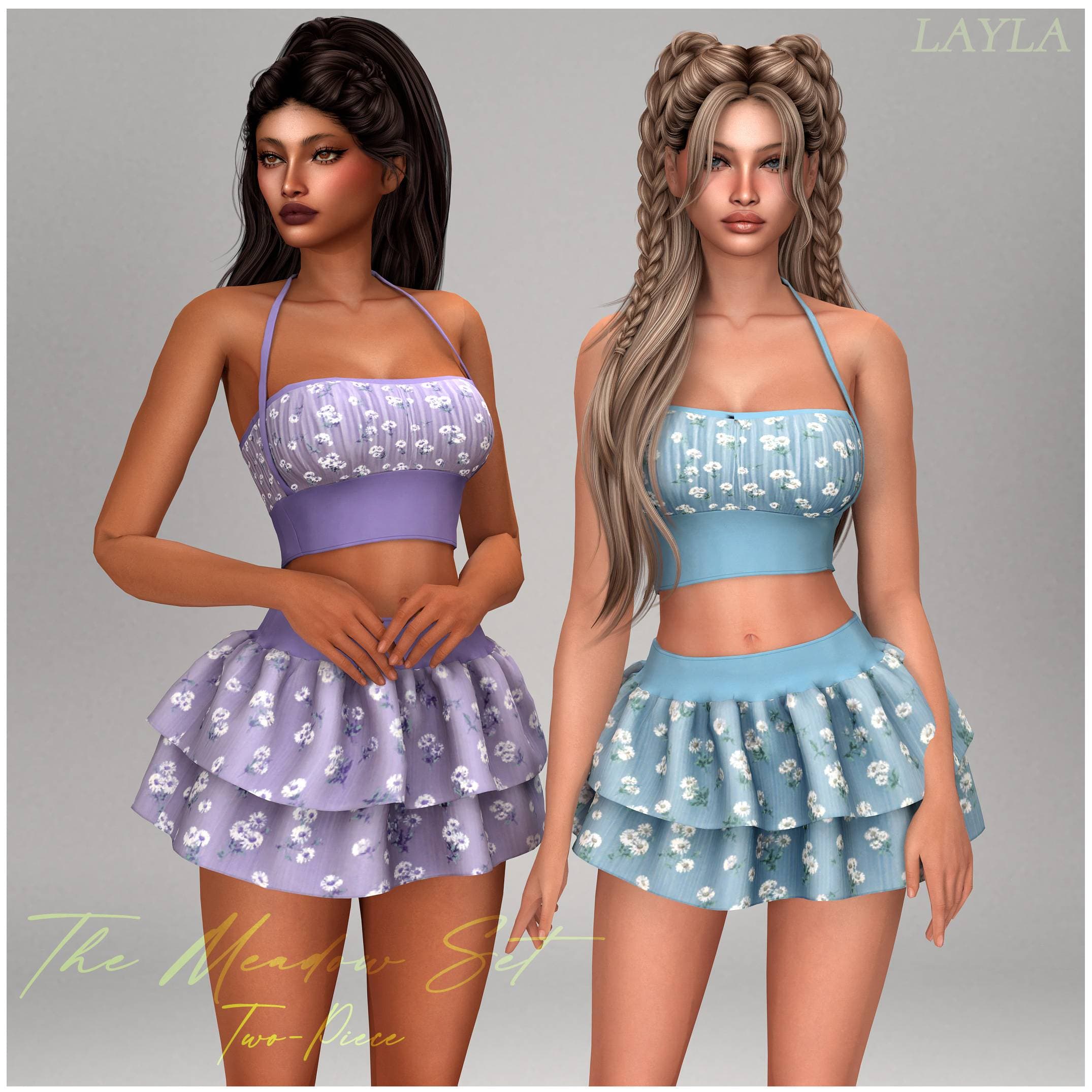 Галерея мода Сет платьев Meadow set #2
